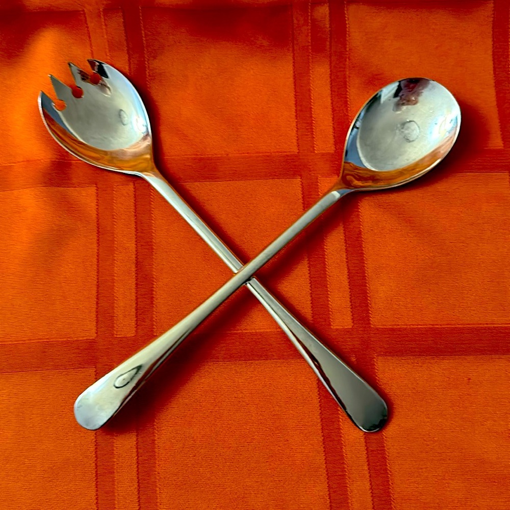 Rogers Silver Plate Salad Fork &  Spoon